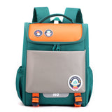 Primary School Students Shoulder Pad Children's Backpack Light Solid Color Primary School Bag
