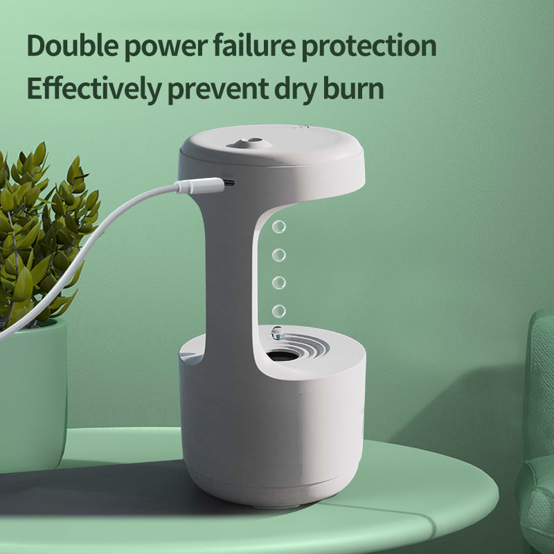 Wholesale Anti Gravity Water Drop Aroma Diffuser Single Arm New Design Anti-Gravity Air Humidifier Yoga Diffuser