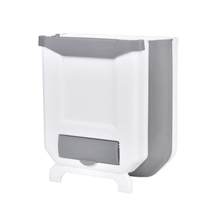 Wall-mounted Foldable Trash Can Household Classification Sundries Container Living Room And Kitchen Toilet